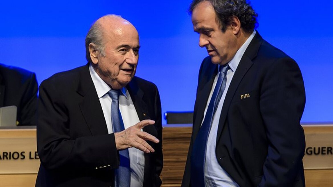Sepp Blatter and Michel Platini suspended for 90 days